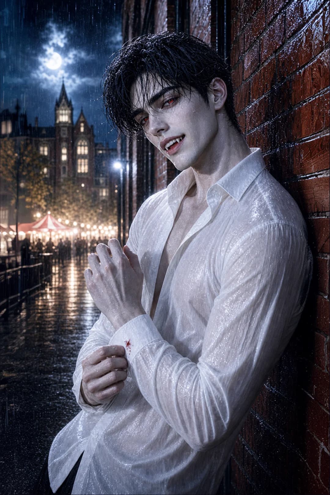 V3 reTEST protagonist slim The Vampire I Fell For